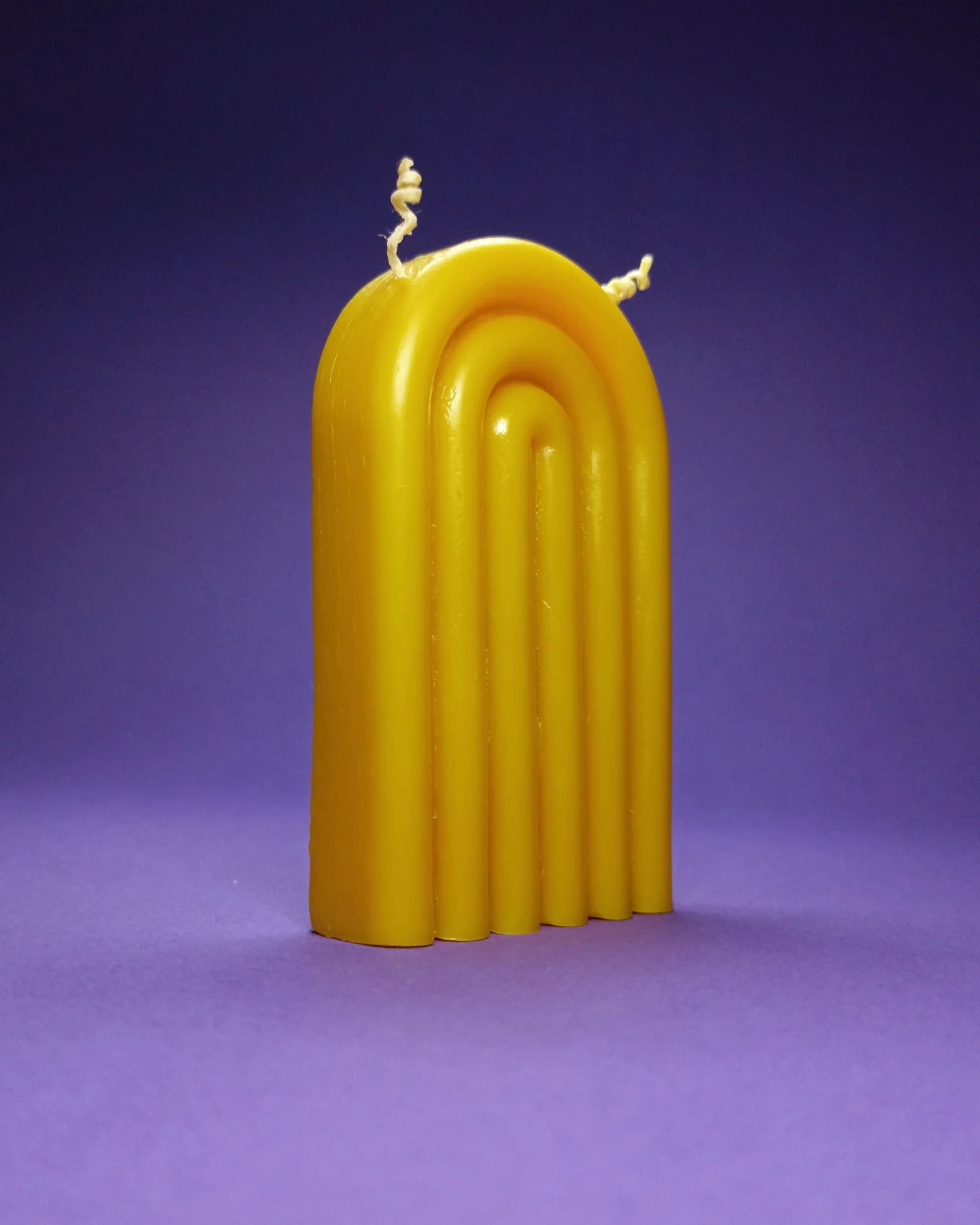 Tęcza – Świeca z Naturalnego Wosku Pszczelego