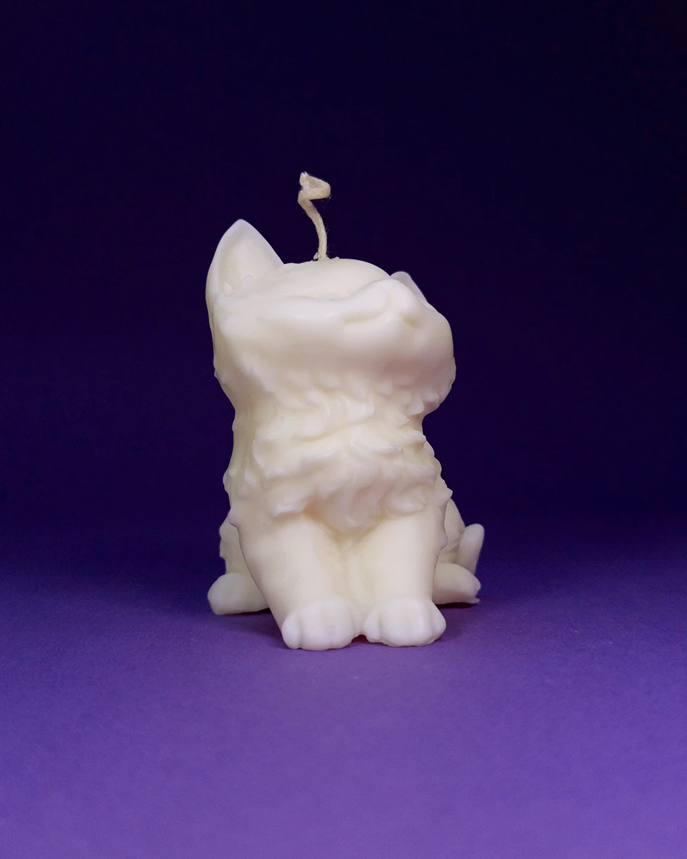 Kot Maurycy – Naturalna Świeca - Wosk Sojowy - obrazek 3