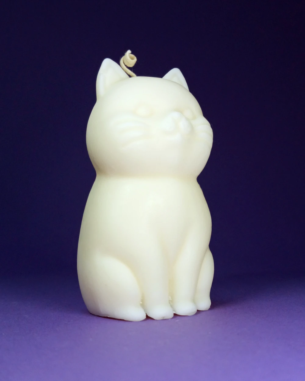 Kot Benio – Naturalna Świeca z Wosku Sojowego