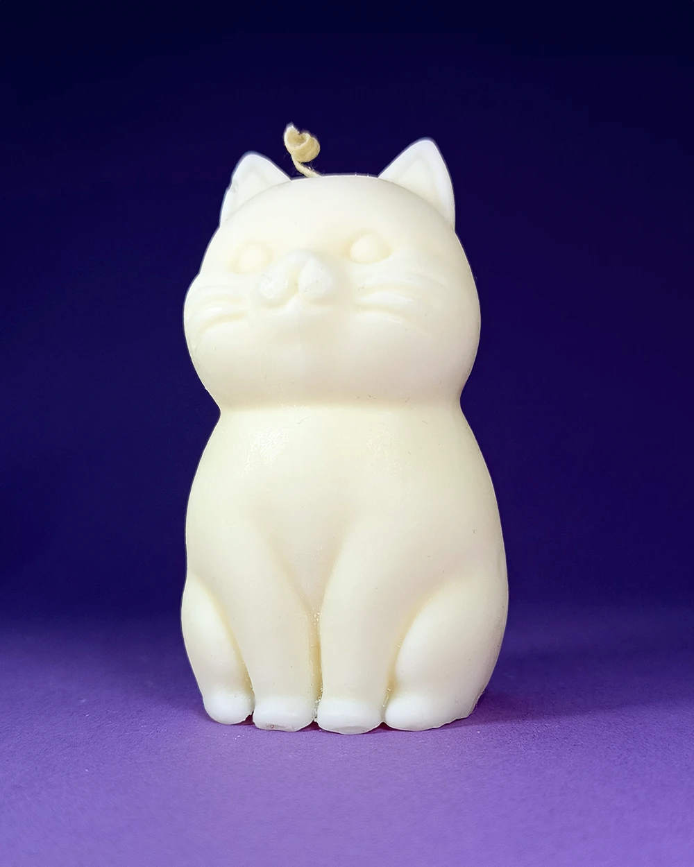 Kot Benio – Naturalna Świeca z Wosku Sojowego - obrazek 4