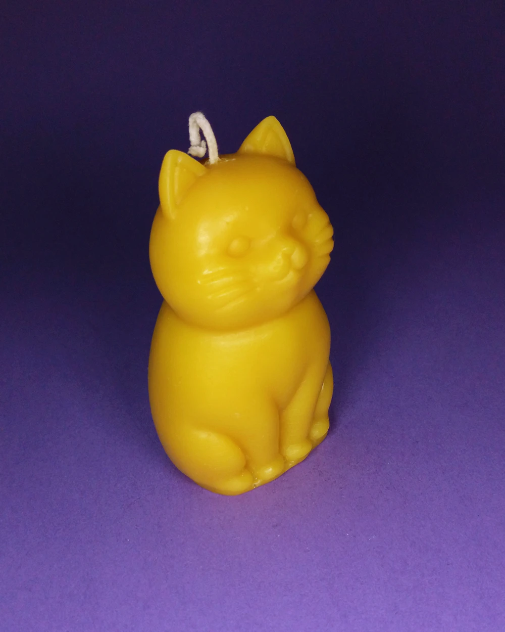 Kot Benio – Świeca z Naturalnego Wosku Pszczelego