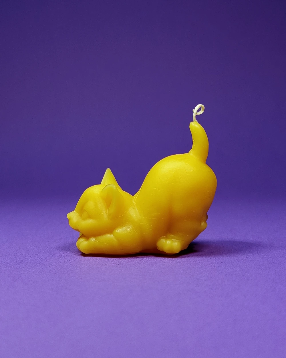 Kotek Lusia – Świeczka Pszczela - obrazek 3