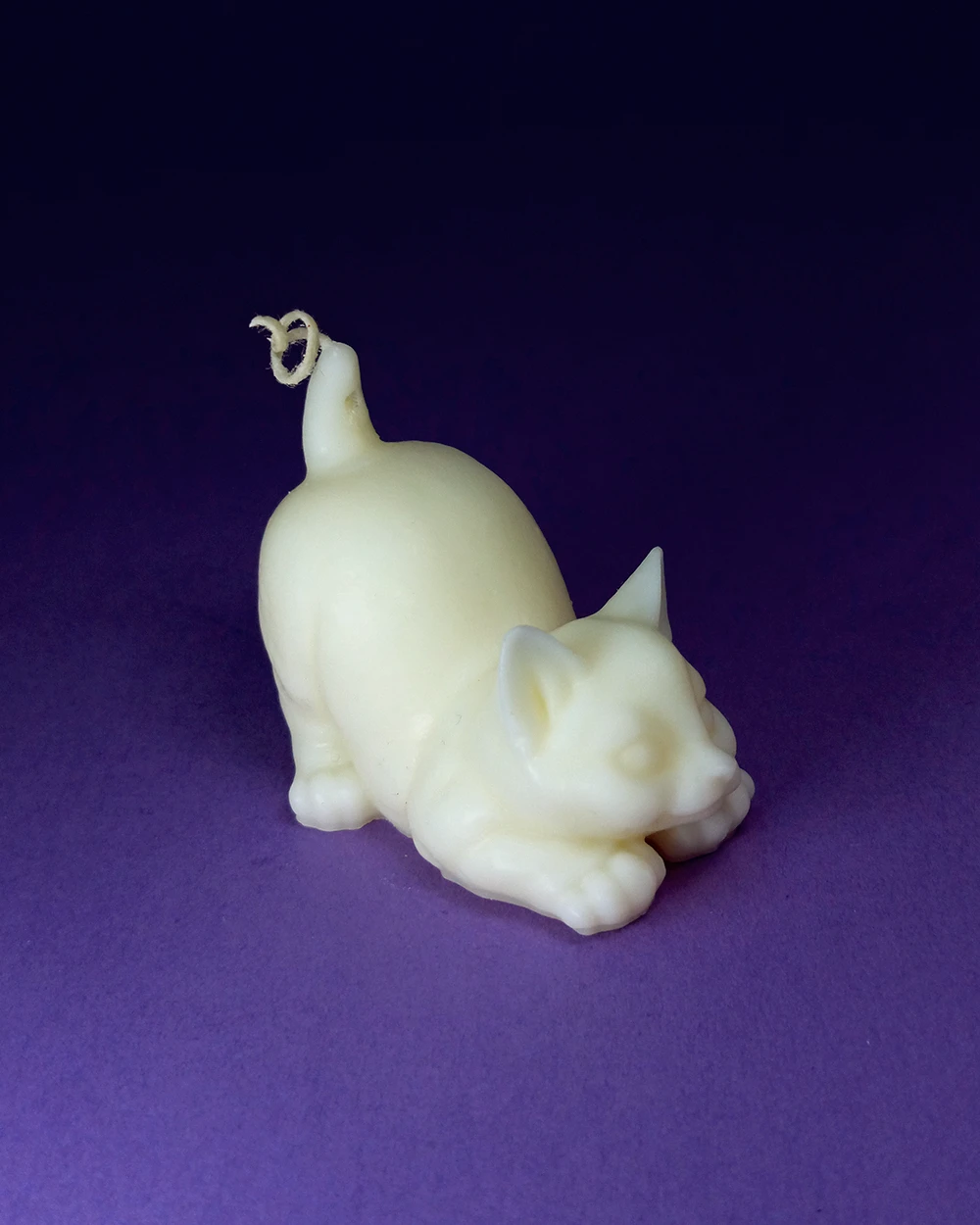 Kotek Lusia – Naturalna Świeczka Sojowa Ozdobna - obrazek 3