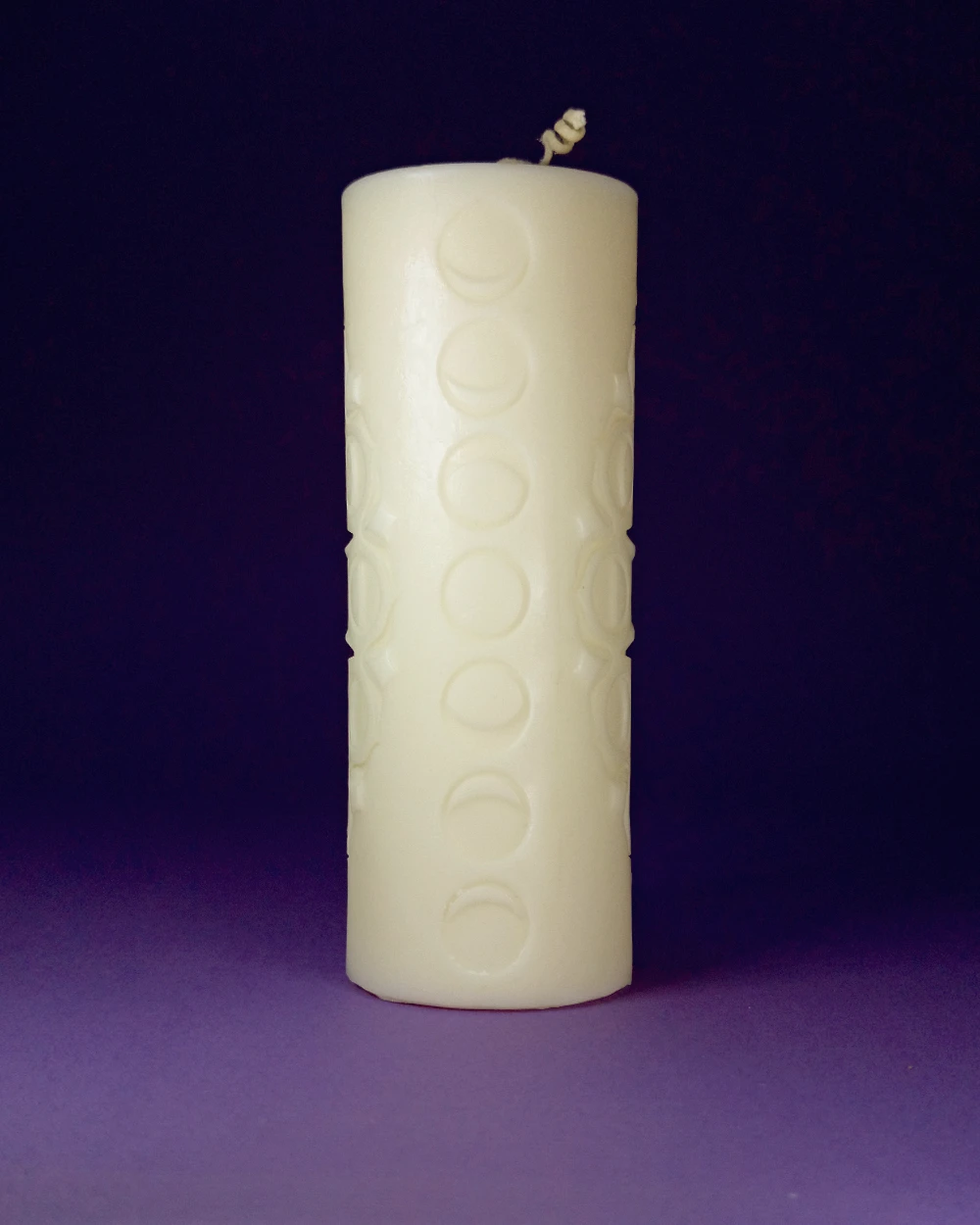 Księżycowa Tuba – Fazy Księżyca - Naturalna Ozdobna Świeca Sojowa - obrazek 2