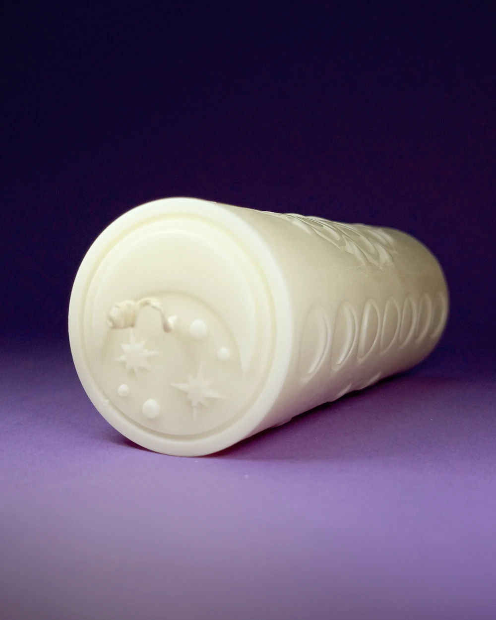 Księżycowa Tuba – Fazy Księżyca - Naturalna Ozdobna Świeca Sojowa