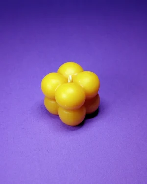 kulki_male_1 Kostka Bubble – Naturalna Świeczka Pszczela