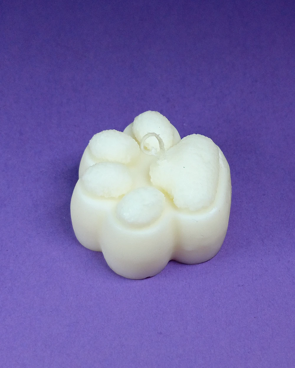 Łapka Przyjaciela – Ozdobna Świeczka z Wosku Sojowego - obrazek 2