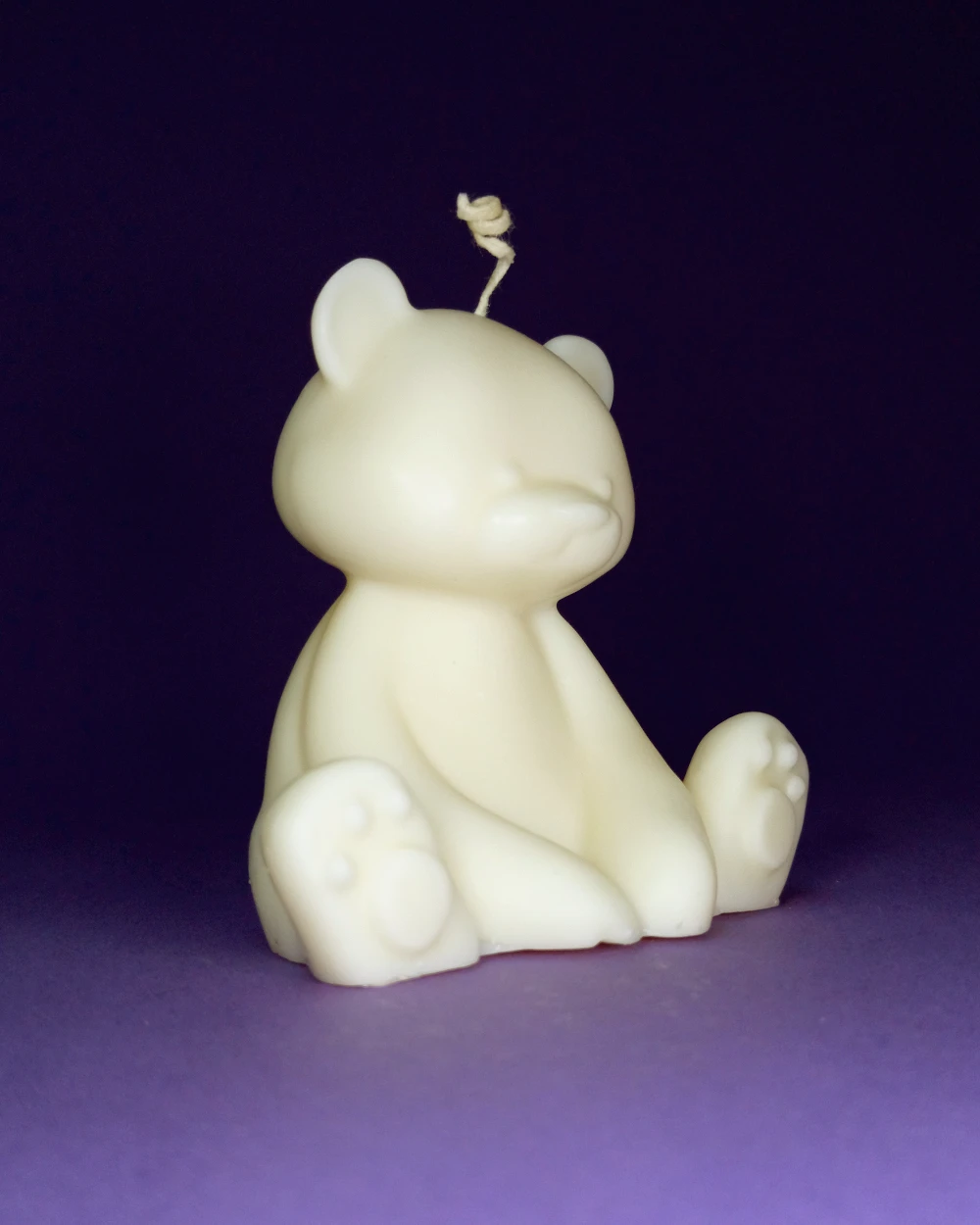 MIŚ - Świeca z Naturalnego Wosku Sojowego - obrazek 2