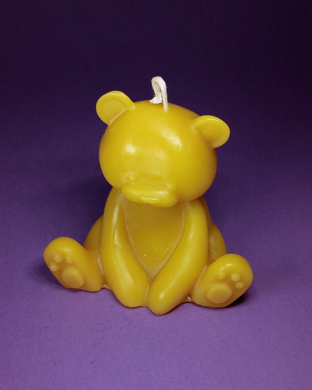 MIŚ – Świeca z Naturalnego Wosku Pszczelego - obrazek 2