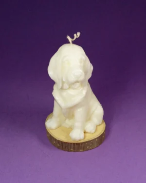 piesek_Kajtek_ozdobna_swieca_sojowa_4 Pies Kajtek – Naturalna Ozdobna Świeca Sojowa