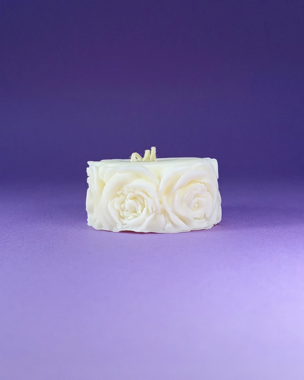 Różany Tealight – Naturalna Świeca z Wosku Sojowego