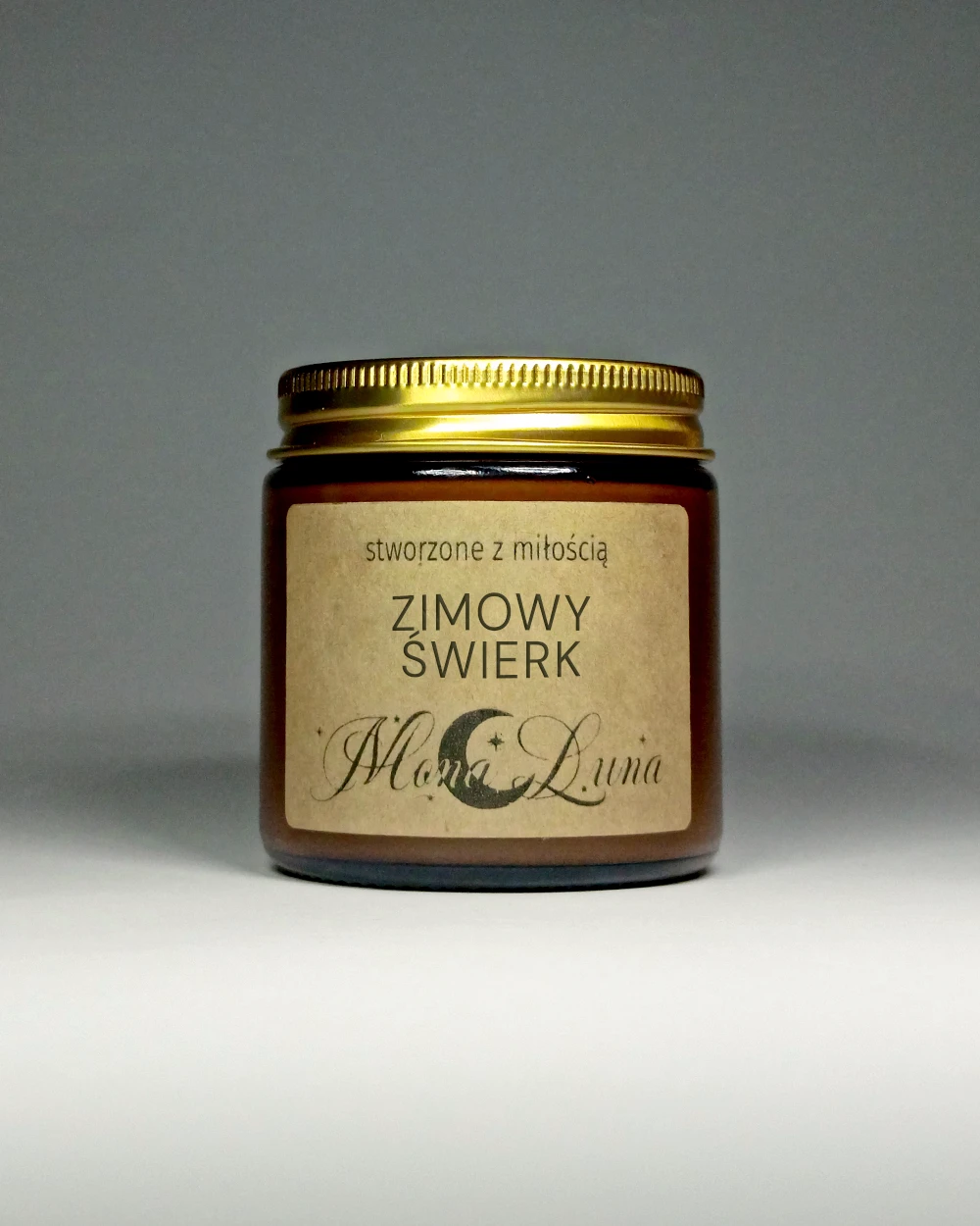 Świerk - Zapachowa Świeczka Sojowa w Szkle 120ml - obrazek 4