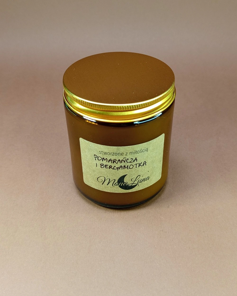 Pomarańcza i Bergamotka - Zapachowa Świeca Sojowa 250ml - obrazek 2