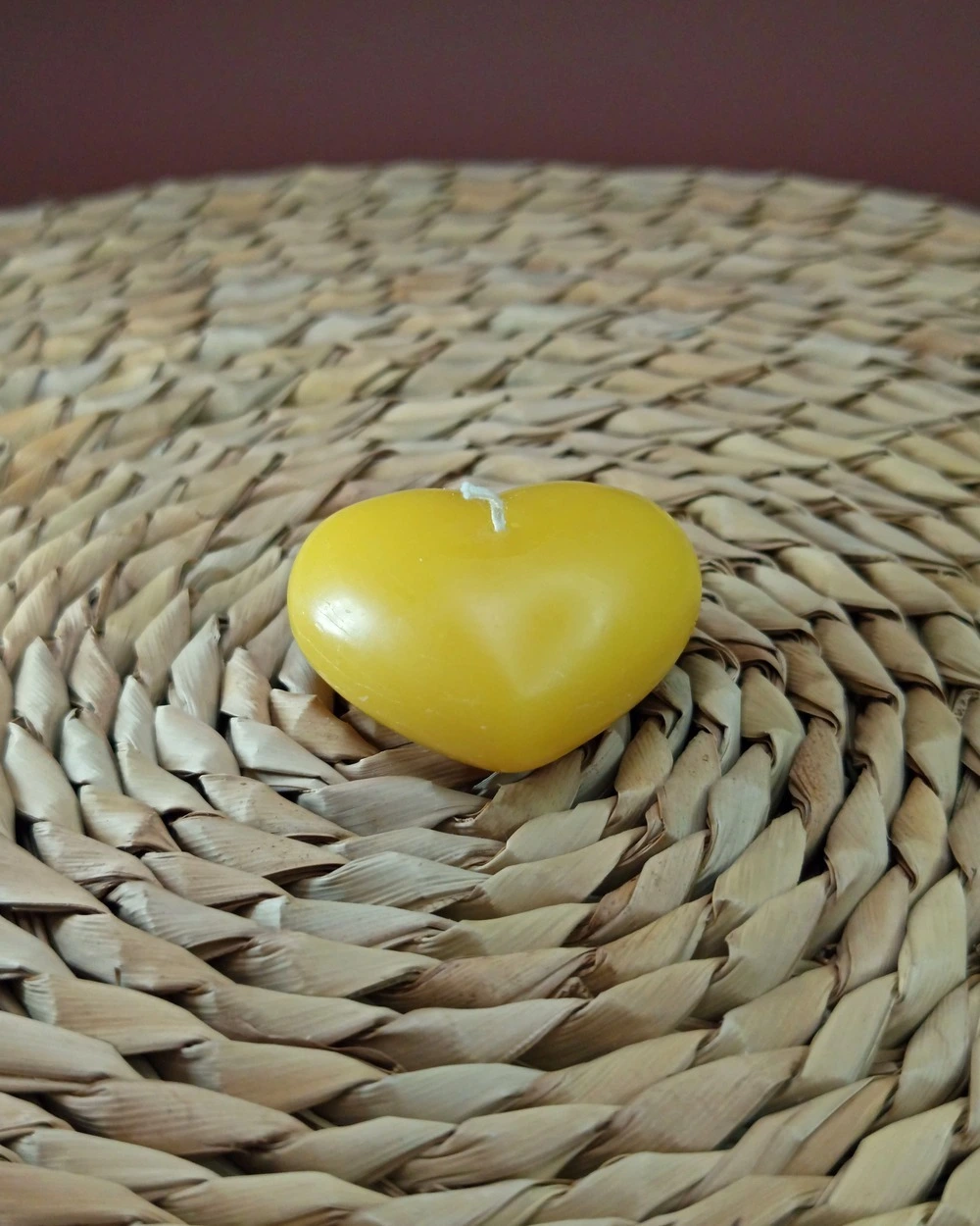 Serce Małe – Naturalna Świeczka Serduszko Pszczele - obrazek 5