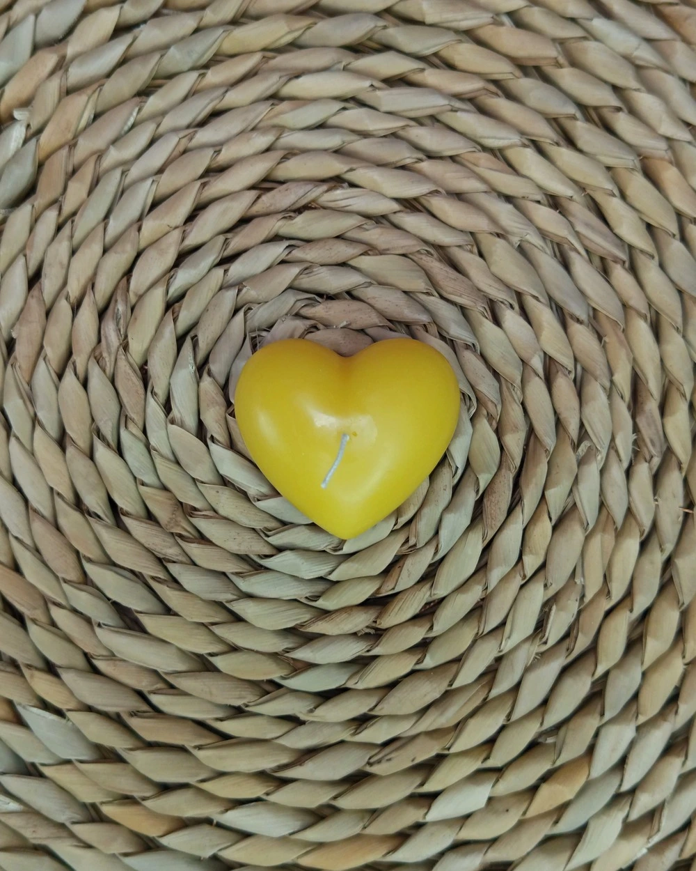 Serce Małe – Naturalna Świeczka Serduszko Pszczele - obrazek 4