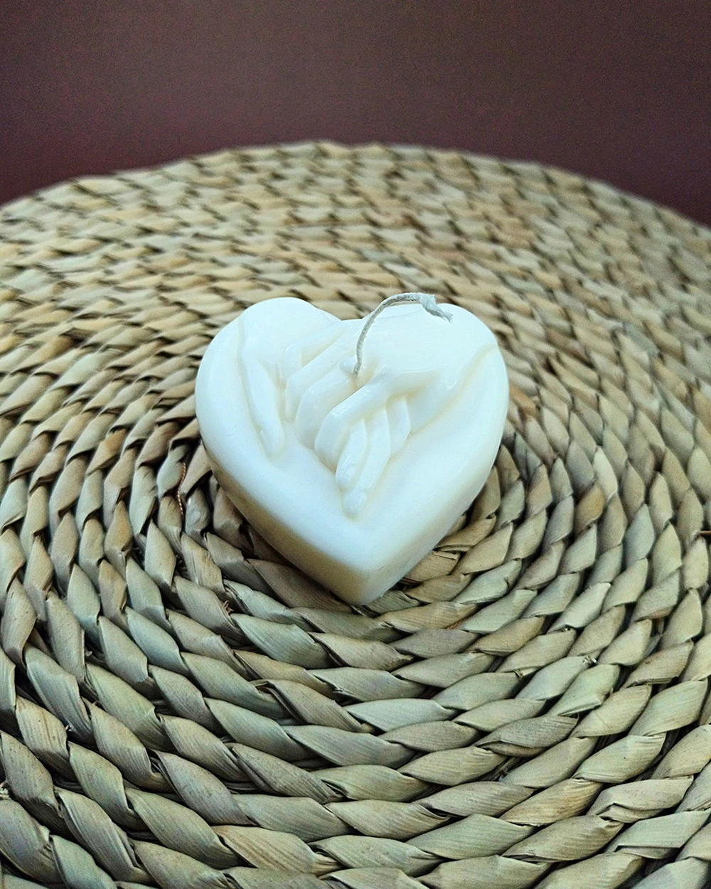 Serce & Piwonia - Zestaw Świec Sojowych na Prezent - obrazek 2