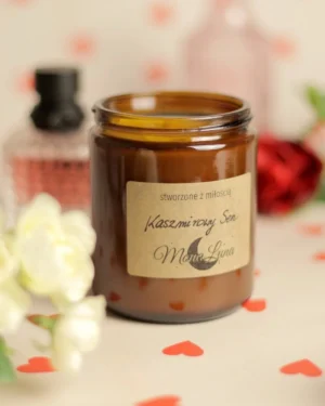 swieca_sojowa_kaszmir_kaszmirowy_sen_słoik_250ml_walentynki_3 Kaszmirowy Sen - Świeca Sojowa o Zapachu Kaszmiru 250ml