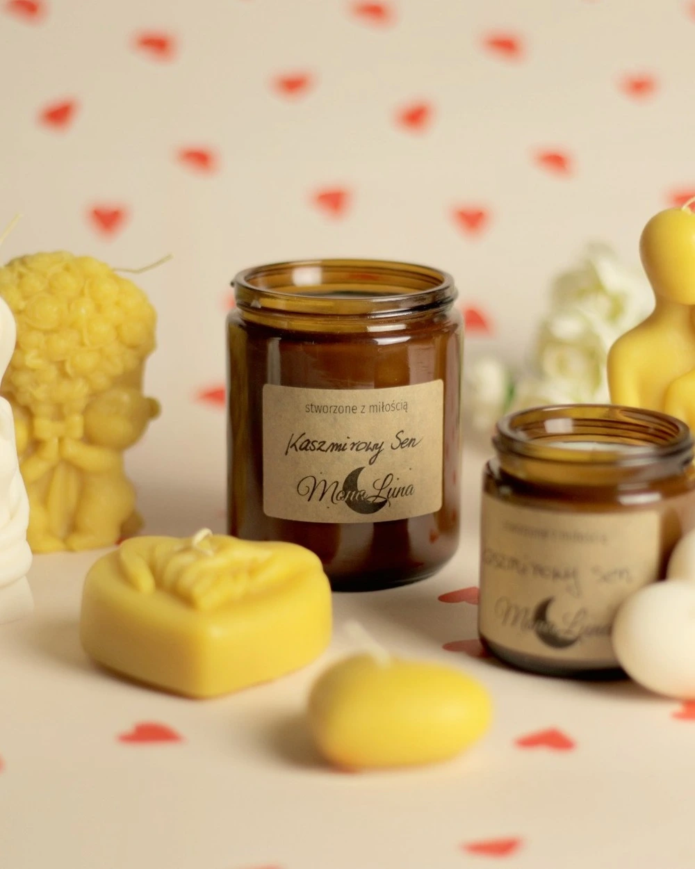 Kaszmirowy Sen - Świeca Sojowa o Zapachu Kaszmiru 250ml - obrazek 5